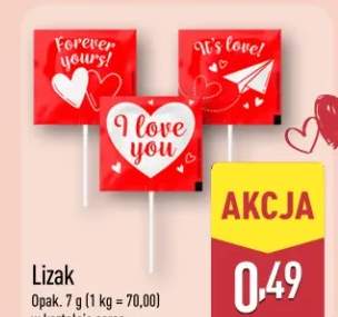 Lizak w kształcie serca