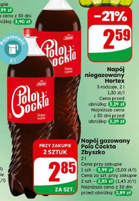 Napój niegazowany Hortex 3 rodzaje