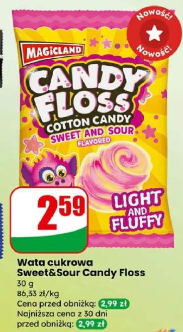 Wata cukrowa Sweet&Sour Candy Floss
