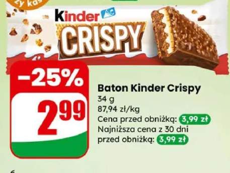 Baton Kinder Crispy