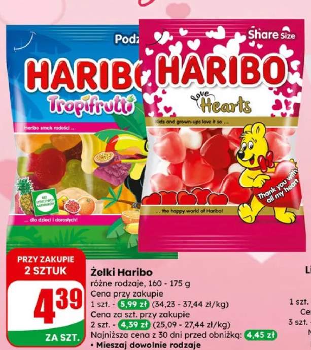 Żelki różne rodzaje