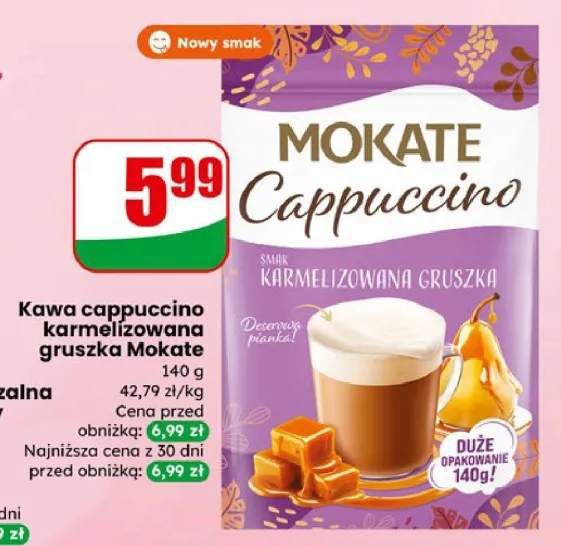 Kawa cappuccino karmelizowana gruszka