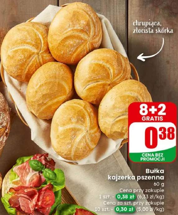 Bułka kajzerka pszenna