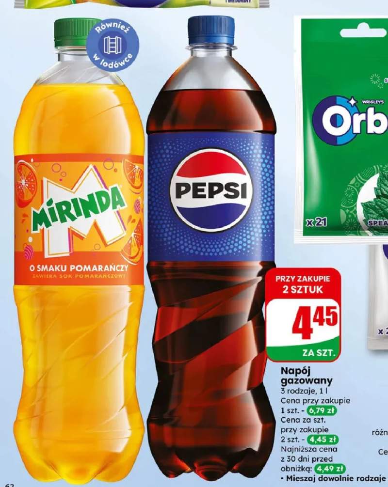 Napój gazowany, 3 rodzaje