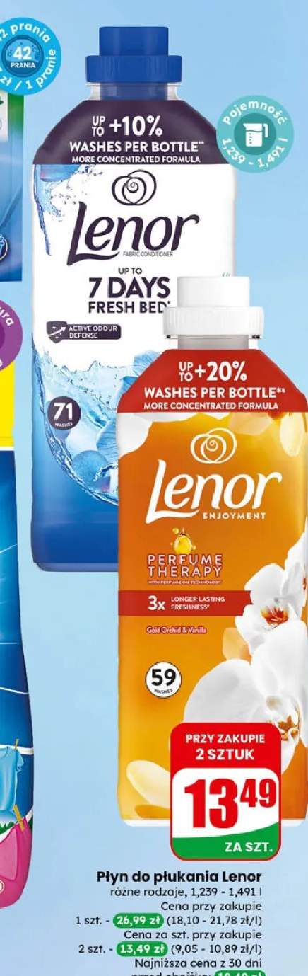 Płyn do płukania Enjoyment Perfume Therapy Gold Orchid & Vanilla