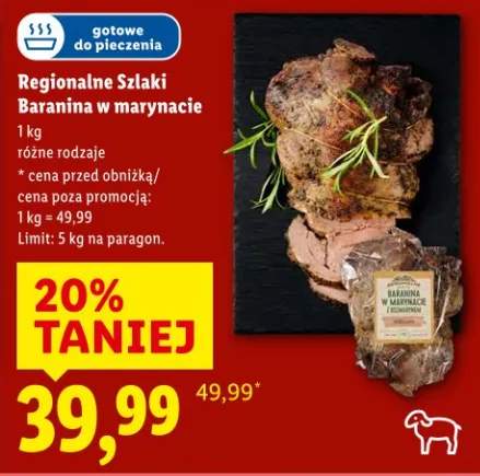 Regionalne Szlaki Baranina w marynacie