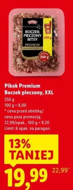 Boczek pieczony, XXL
