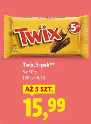 Baton Twix 5-pak