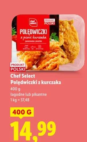 Polędwiczki z kurczaka łagodne