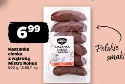 Kaszanka cienka z wątrobą