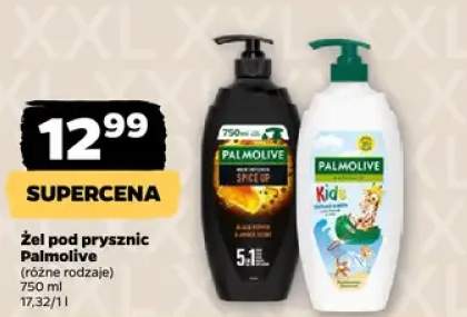 Żel pod prysznic 750 ml, różne rodzaje