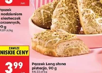 Pączek Long słona pistacja