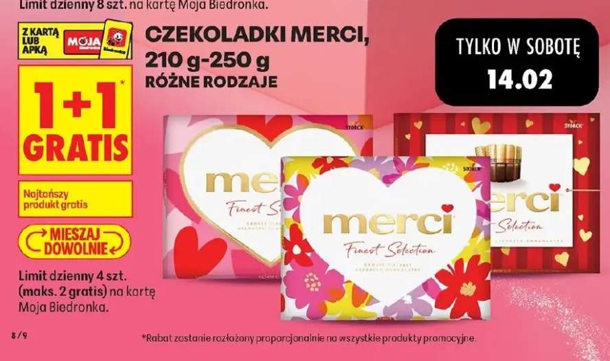 Czekoladki Finest Selection 1+1 gratis