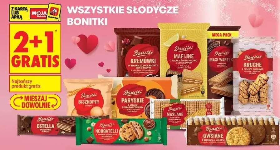 Wszystkie słodycze 2+1