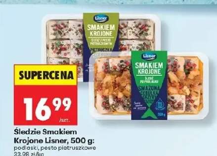 Śledzie smakiem krojone podłaski