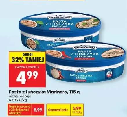 Pasta z tuńczyka kremowa różne rodzaje