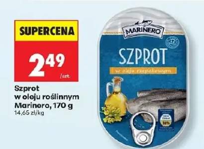 Szprot w oleju roślinnym