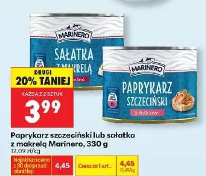 Paprykarz szczeciński lub sałatka z makrelą