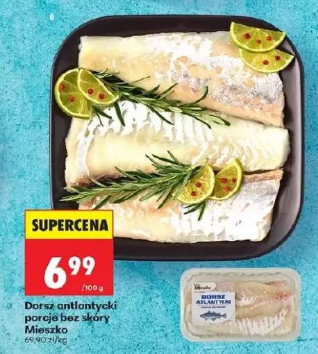 Dorsz atlantycki porcje bez skóry