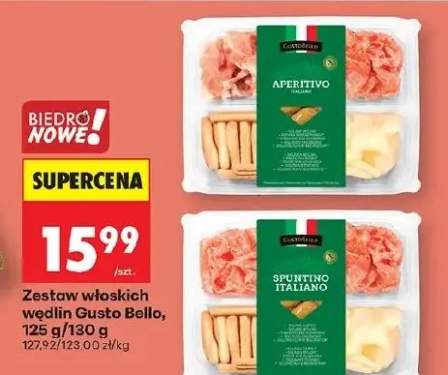 Zestaw włoskich wędlin Aperitivo