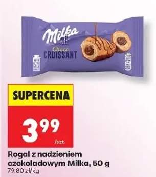 Rogal z nadzieniem czekoladowym