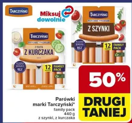 Parówki family pack z kurczaka