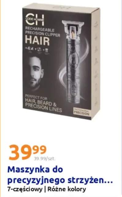 Maszynka do precyzyjnego strzyżenia 7-częściowy różne kolory