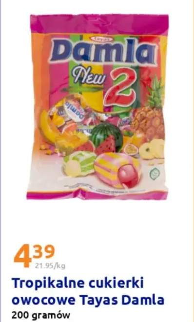 Cukierki tropikalne owocowe Tayas Damla