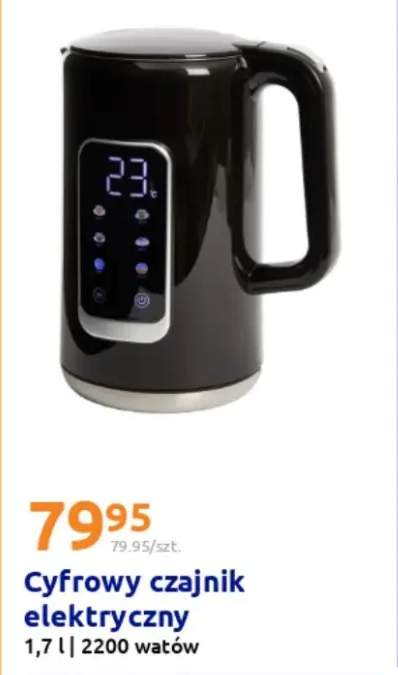 Cyfrowy czajnik elektryczny