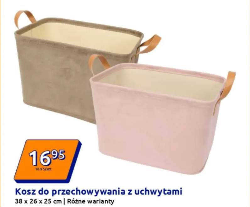 Kosz do przechowywania z uchwytami różne warianty
