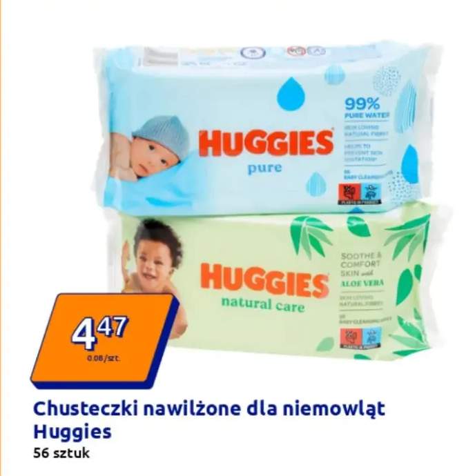 Chusteczki nawilżone dla niemowląt Natural Care