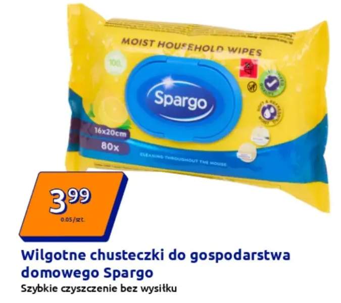 Wilgotne chusteczki do gospodarstwa domowego