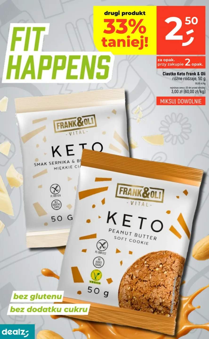 Ciastko keto różne rodzaje