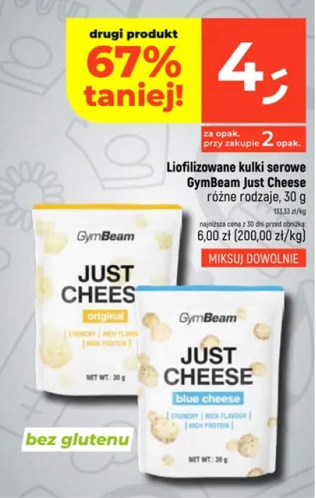 Kulki serowe liofilizowane różne rodzaje