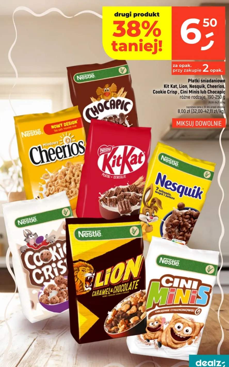 Płatki śniadaniowe Chocapic