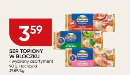 Ser topiony w bloczku