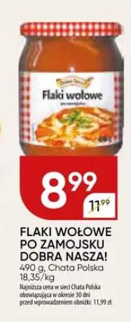 Flaki wołowe po zamojsku DOBRA NASZA!