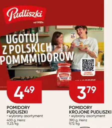 Pomidory krojone PUDLISZKI wybrany asortyment