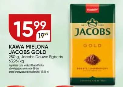 Kawa mielona Jacobs Gold