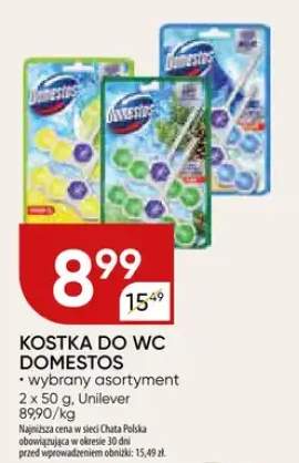 Kostka do WC Domestos