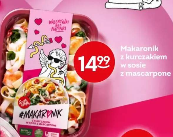 Makaronik z kurczakiem w sosie z mascarpone