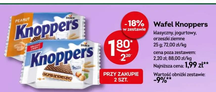 Wafel Knoppers klasyczny