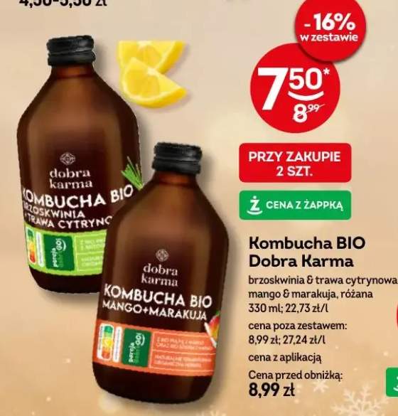 Kombucha BIO mango & marakuja