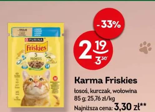 Karma Friskies łosoś, kurczak, wołowina