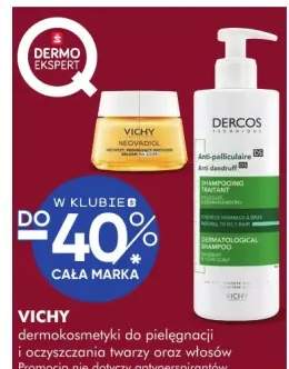 Dermokosmetyki do pielęgnacji i oczyszczania twarzy oraz włosów Vichy