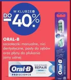 Szczoteczki manualne, nici dentystyczne, pasty do zębów oraz płyny do płukania jamy ustnej