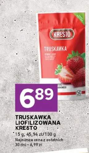 Truskawka liofilizowana