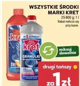 Środki marki Kret