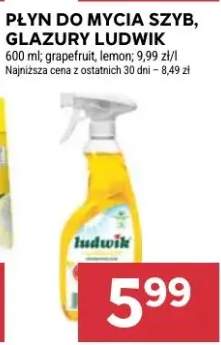 Płyn do mycia szyb, glazury lemon