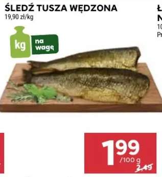 Śledź tusza wędzona